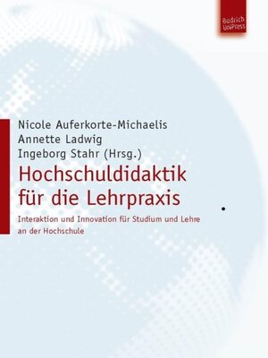 cover image of Hochschuldidaktik für die Lehrpraxis